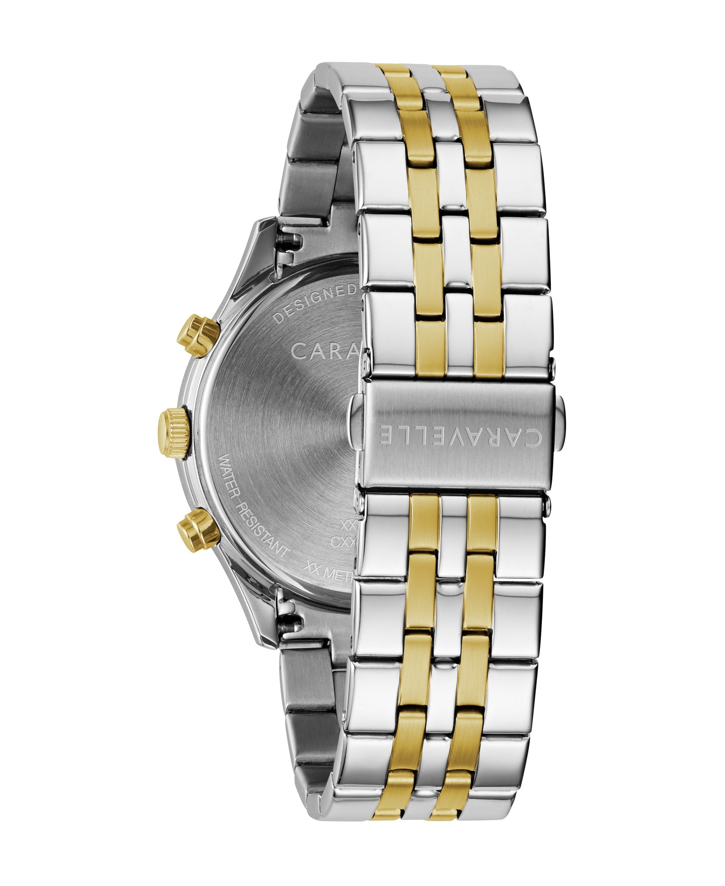 Men'S Chronograph Watch, Two-Tone Bracelet - 45A143